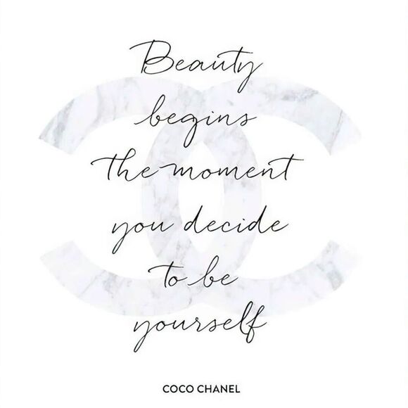 Set 4 Chanel Prada Hermes LV Prints~DESIGNER FASHION QUOTE Vogue Luxury WALL ART - Picture 10 of 10